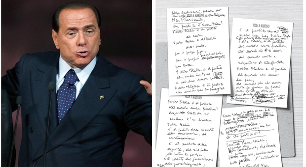 Berlusconi, prima di morire scrisse quattro pagine. Marina: «Ero con lui al San Raffaele, è il suo testamento ideale»