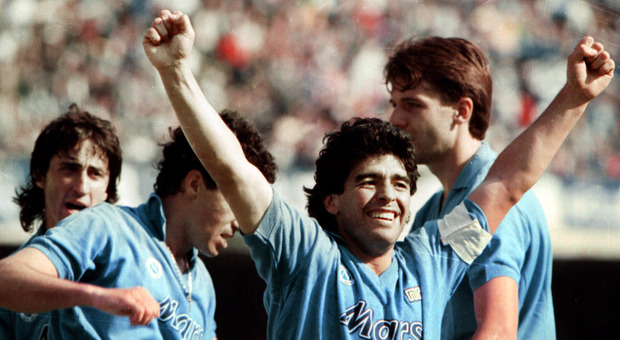 Maradona nel Napoli