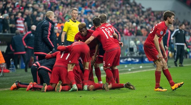 La festa del Bayern Monaco