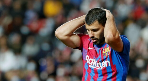 Aguero choc, il Barcellona: «Fuori per tre mesi». Il Kun fermato da un'aritmia cardiaca