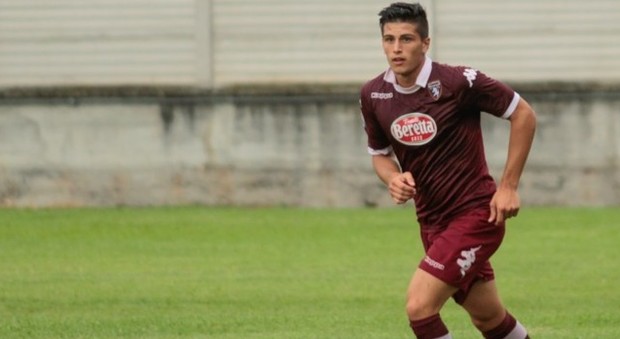 Kavin Bonifazi con la maglia del Torino