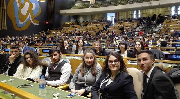 I liceali reatini nella sede delle Nazioni Unite