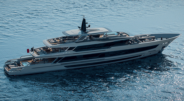 Il rendering del Baglietto T54
