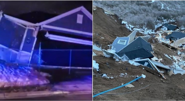 Casa crolla dalla montagna, proprietari disperati: «Siamo sotto choc, l'avevamo pagata quasi 2 miloni di euro»