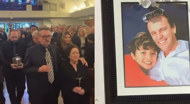 Andrea Bullo e il figlio Marco morti nel rogo dell'auto in California, funerale in diretta Youtube per seguirlo dal Veneto: «1300 collegati»