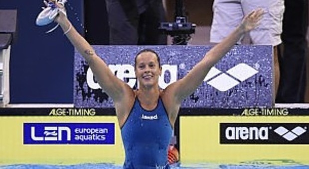 Nuoto, strepitosa Pellegrini, oro anche nei 200: è la terza volta di fila. Caramignoli bronzo nei 1.500