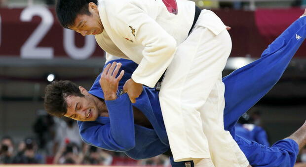 Christian Parlati, judo Tokyo 2020: sconfitto agli ottavi da Nagase