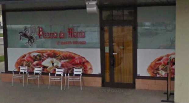 La pizzeria "Da Mattia" a Lendinara