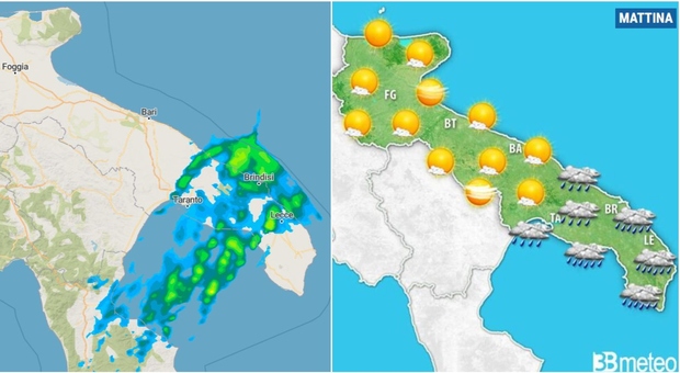 Freddo e pioggia, fino a quando? Tregua il 25 aprile: le previsioni in Puglia