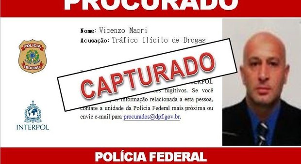 'Ndrangheta, arrestato in Brasile Vincenzo Macrì, figlio del boss «dei due mondi»