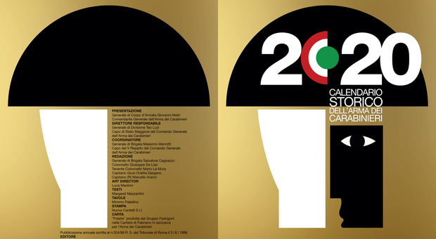 L'arte di Paladino e la penna della Mazzantini per il Calendario dei Carabinieri 2020