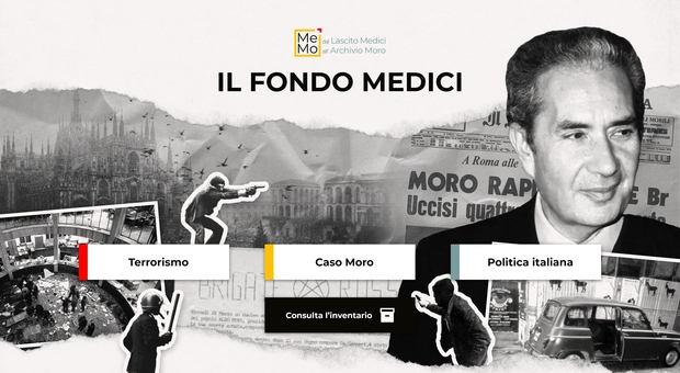 Aldo Moro, inaugurato un archivio digitale a Torrita Tiberina (Rm) grazie al lascito di Mario Medici
