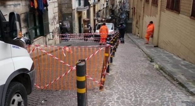 Napoli, sgomberata palazzina ai Quartieri Spagnoli per rischio crollo