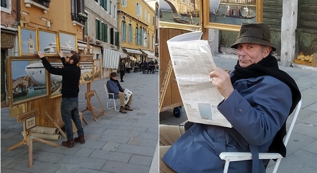 Banksy a Venezia, quale dei due uomini è il misterioso artista?