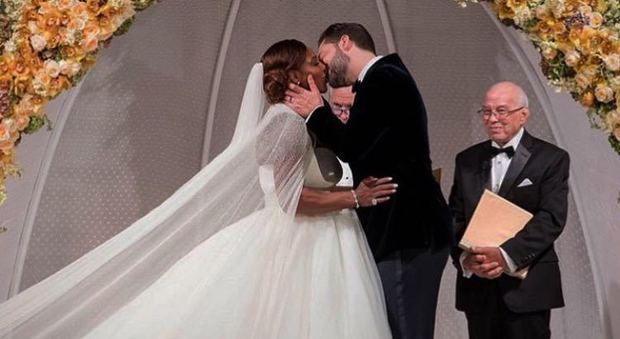 Serena Williams sposa, la tennista ha detto "sì"