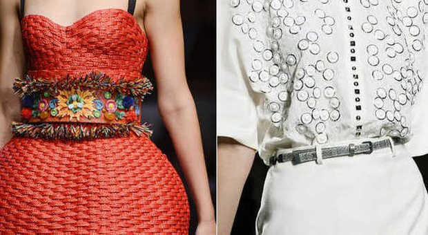 Cintura Dolce&Gabbana - Bottega Veneta, primavera estate 2013
