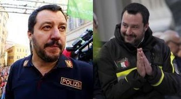 Vigili del fuoco, il sindacato Usb denuncia Salvini: «Uso improprio delle divise»