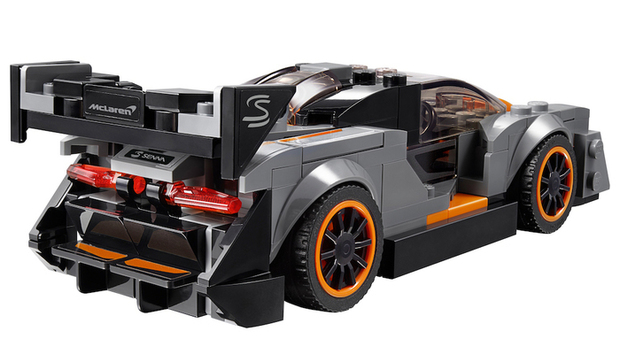 La McLaren Senna Speed Champions in mattoncini della Lego