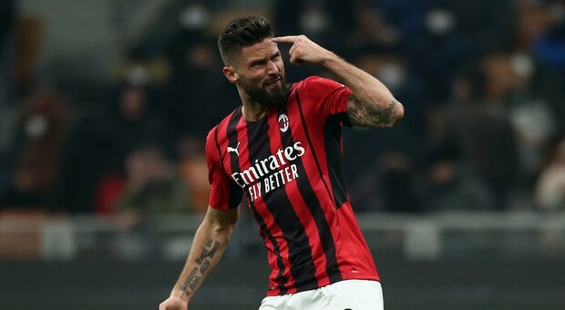 Inter-Milan 1-2: Giroud la decide in 4', i rossoneri si prendono il derby e riaprono i giochi per lo scudetto