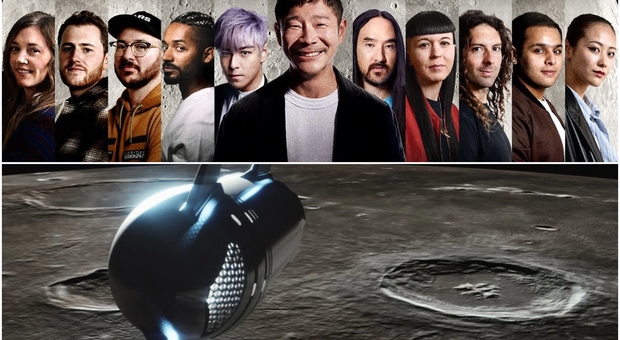 Luna, i primi 9 turisti che viaggeranno con la Starship di Elon Musk, sconto-comitiva per il giapponese Yusaku Maezawa: un miliardo di dollari
