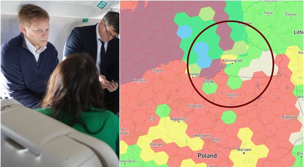 Guerra elettronica, gps oscurato sul volo del ministro britannico Grant Shapps sopra Kaliningrad: l'ombra del Baltic Jammer russo
