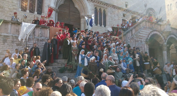 La festa finale di Porta Santa Susanna