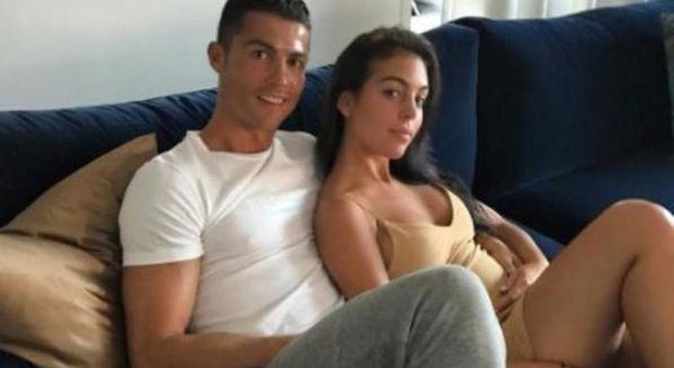 Cristiano Ronaldo e la fidanzata Georgina Rodriguez