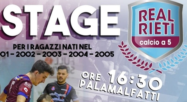 Rieti, il Real va a caccia di talenti U19 e U17: stage 25 e 26 giugno per i nati dal 2001 al 2005