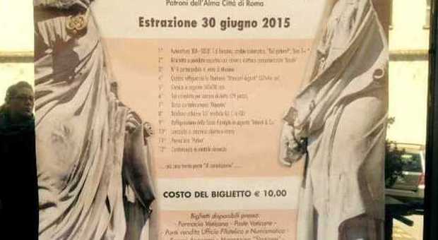 Vaticano, torna la lotteria di Papa Francesco: biglietti a ruba, primo premio un'auto