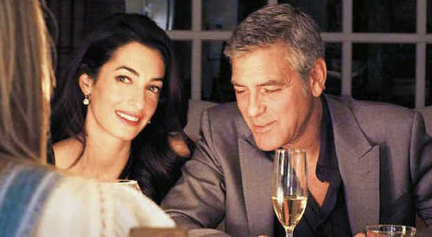 Amal Alamuddin e George Clooney (ph Getty Images)