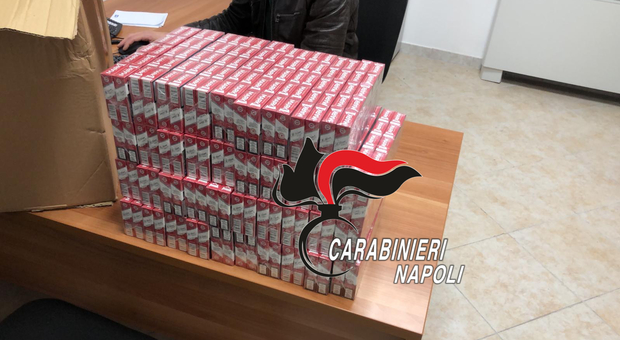 Contrabbando di sigarette nel Vesuviano: sequestrati 35 chili di bionde illegali