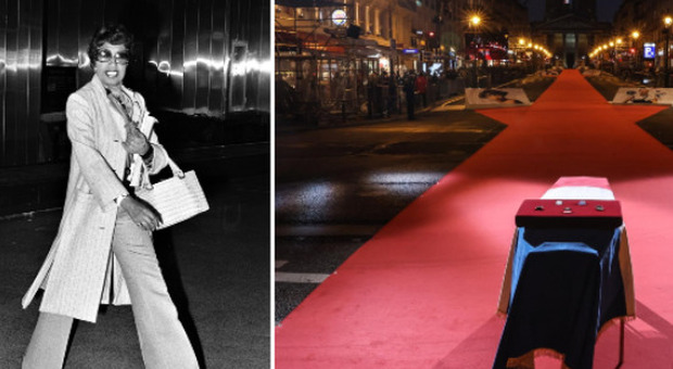 immagine Josephine Baker fra gli “Immortali” di Francia: cerimonia con Macron al Panthéon. Le foto di Rino Barillari: la star in via Veneto