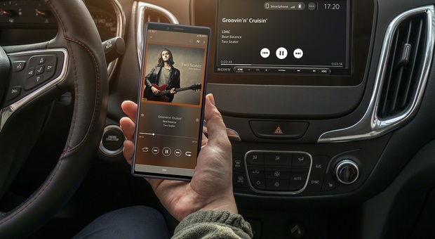 Sony lancia due nuovi ricevitori multimediali wi-fi e Dab per auto