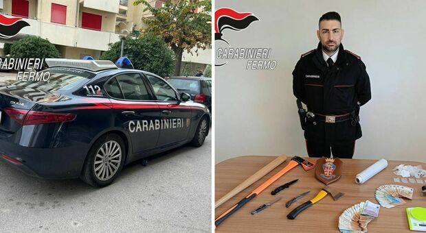 Agguato con pistola, coltelli e machete a Tre Archi: i carabinieri arrestano un uomo e una donna. Caccia al terzo complice