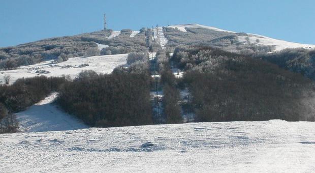 Gli impianti da sci a Monte Piselli