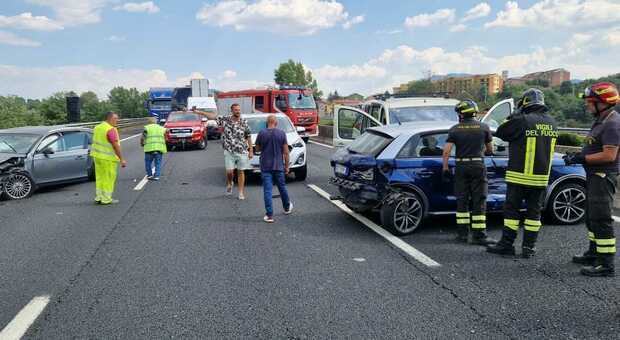 Incidente autostrada tra Anagni e Colleferro