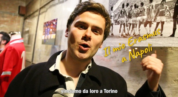 L'Erasmus speciale di Alexei: «Ciao Napoli, batti la Juventus!»
