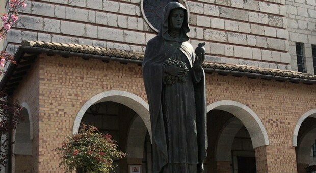 Gli esterni del Santuario di Santa Filippa Mareri (foto Associazione Culturale Riattivati).
