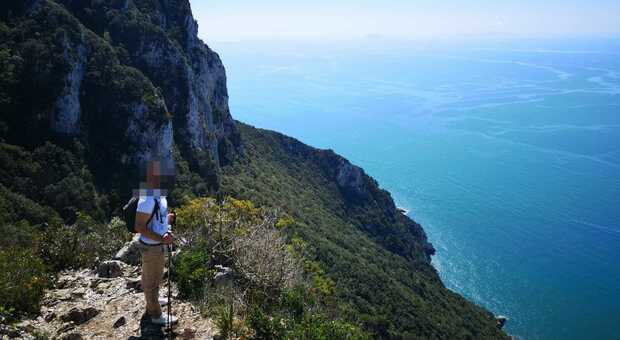 Il sentiero che porta al Picco di Circe è tra i più suggestivi della Riviera ma è anche pericoloso e per escursionisti esperti
