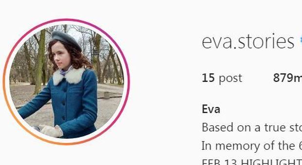 Olocausto, rivive su Instagram la storia di Eva, morta a 13 anni ad Auschwitz