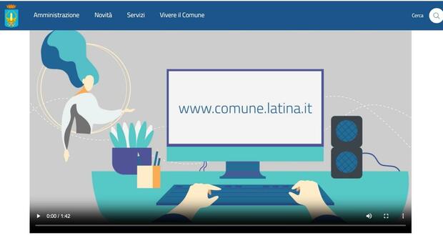Il nuovo portale web comune di Latina