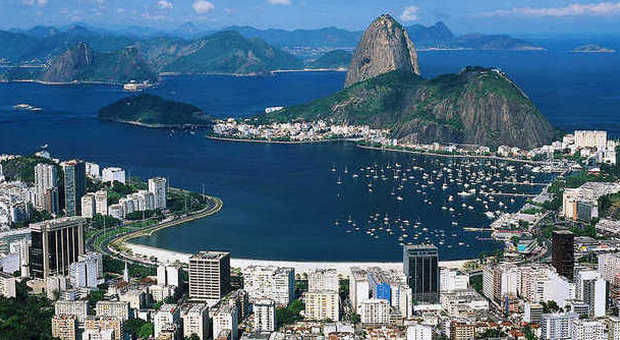 Una veduta di Rio de Janeiro