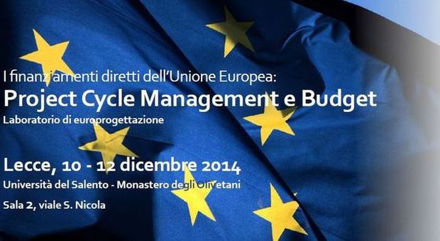 A Lecce il Laboratorio di Europrogettazione sui finanziamenti diretti dell'Unione Europea