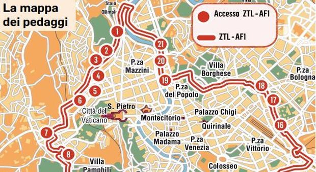 Roma, ecopass in Centro verso il via libera: giovedì l'ok