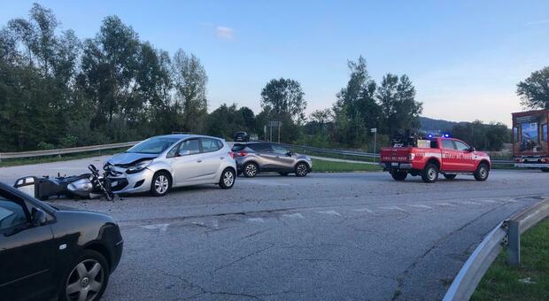 Due incidenti in poche ore nel pomeriggio tra Polcenigo e Buja