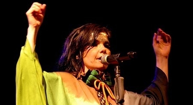 Björk sul palco