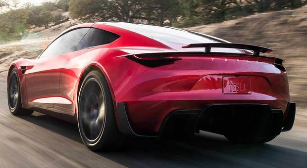 La nuova Tesla roadster, arriverà nel 2020
