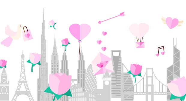 Le città più costose per San Valentino Foto: Bloomy Days