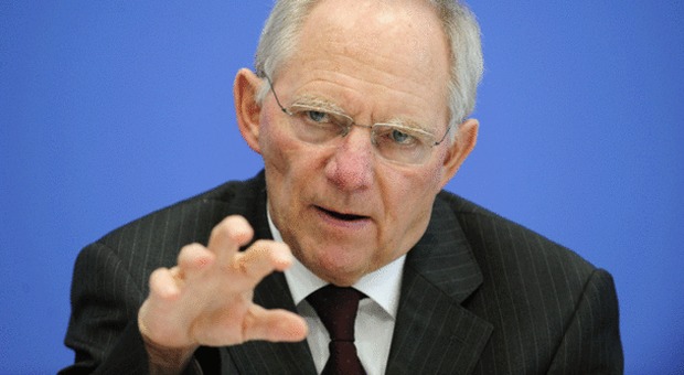 Il ministro delle Finanze tedesco Wolfgang Schaeuble