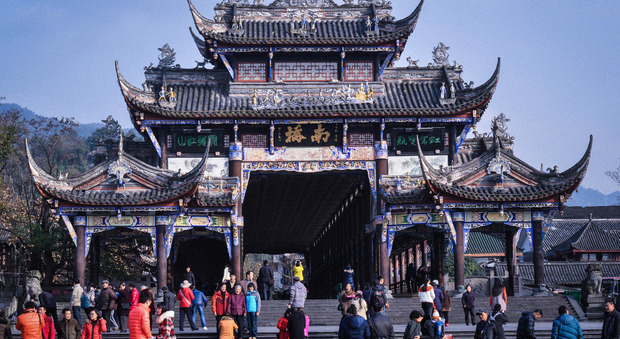 Un tempio in Sichuan